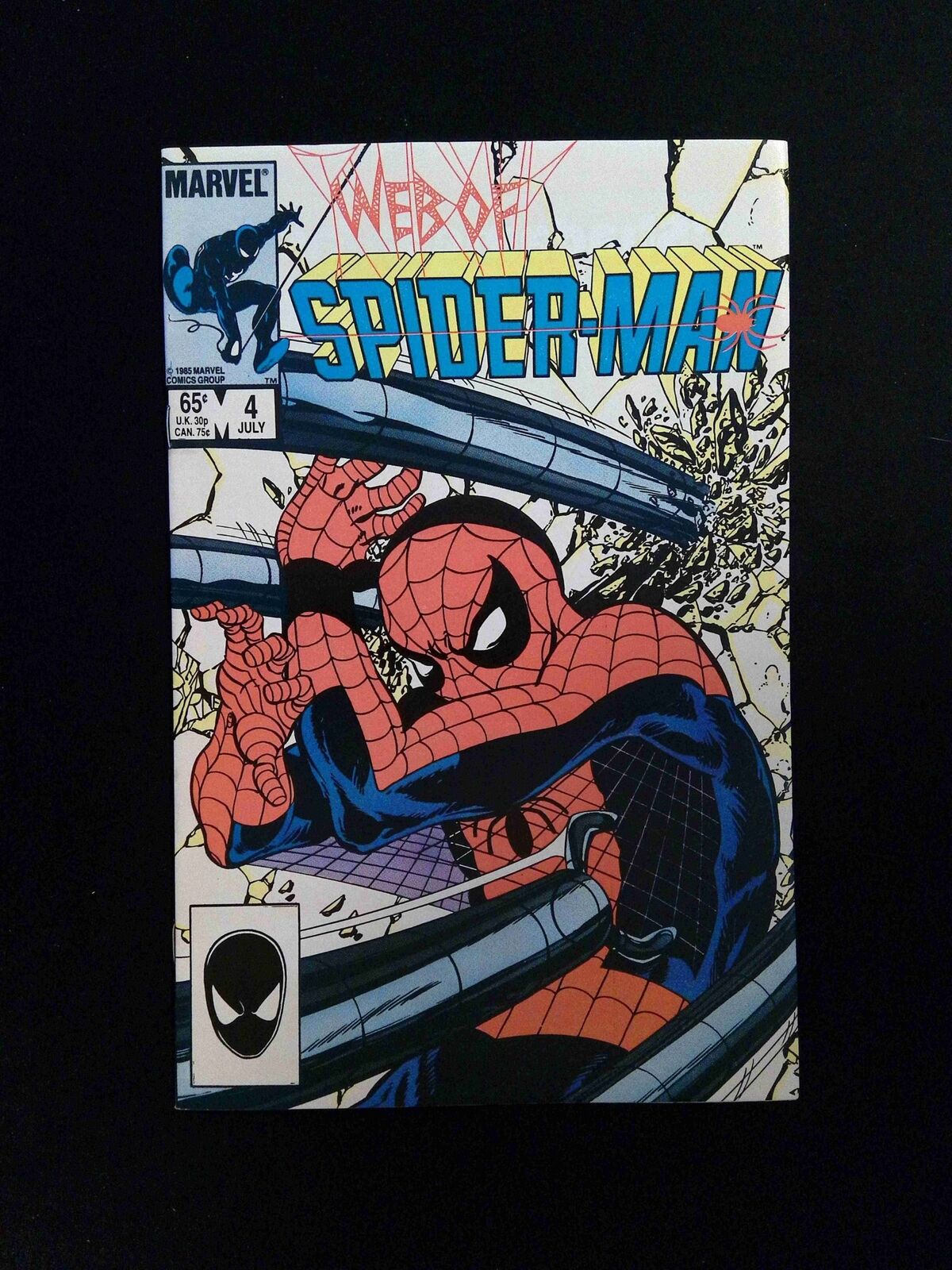 Web Of Spider-Man #4 Marvel Comics 1985 VF/NM