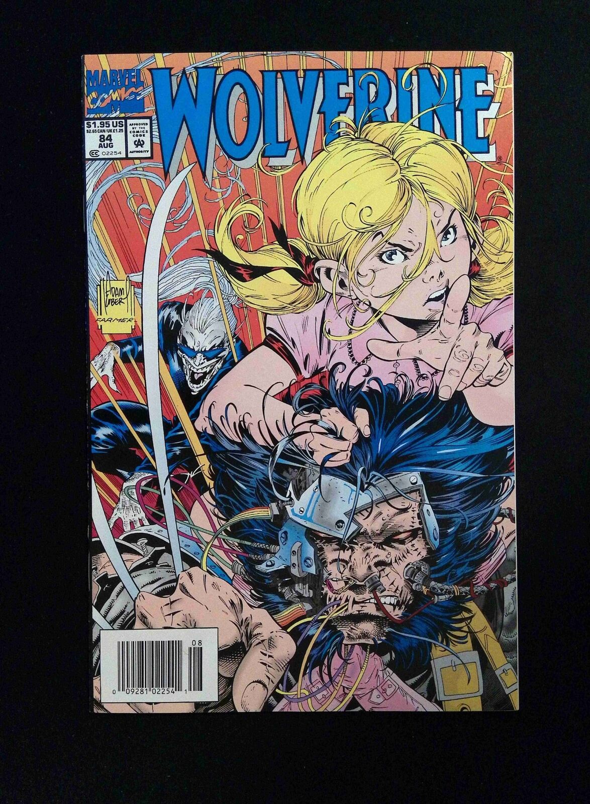 Wolverine #84 MARVEL Comics 1994 VF+ NEWSSTAND