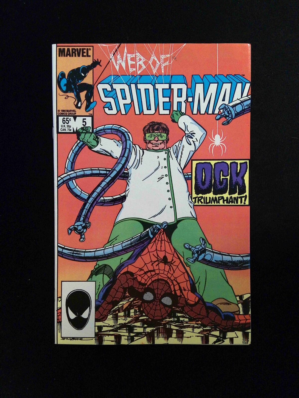 Web Of Spider-Man #5 Marvel Comics 1985 VF/NM