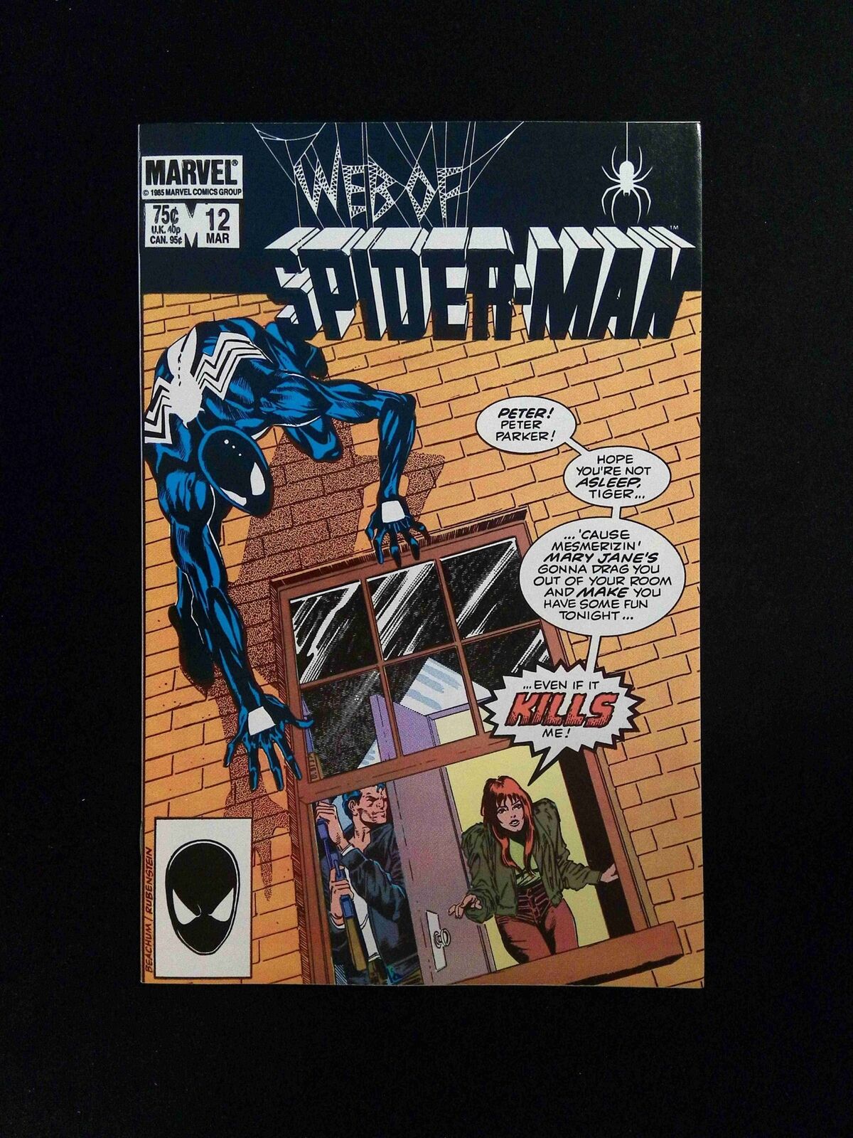 Web Of Spider-Man #12 Marvel Comics 1986 NM-