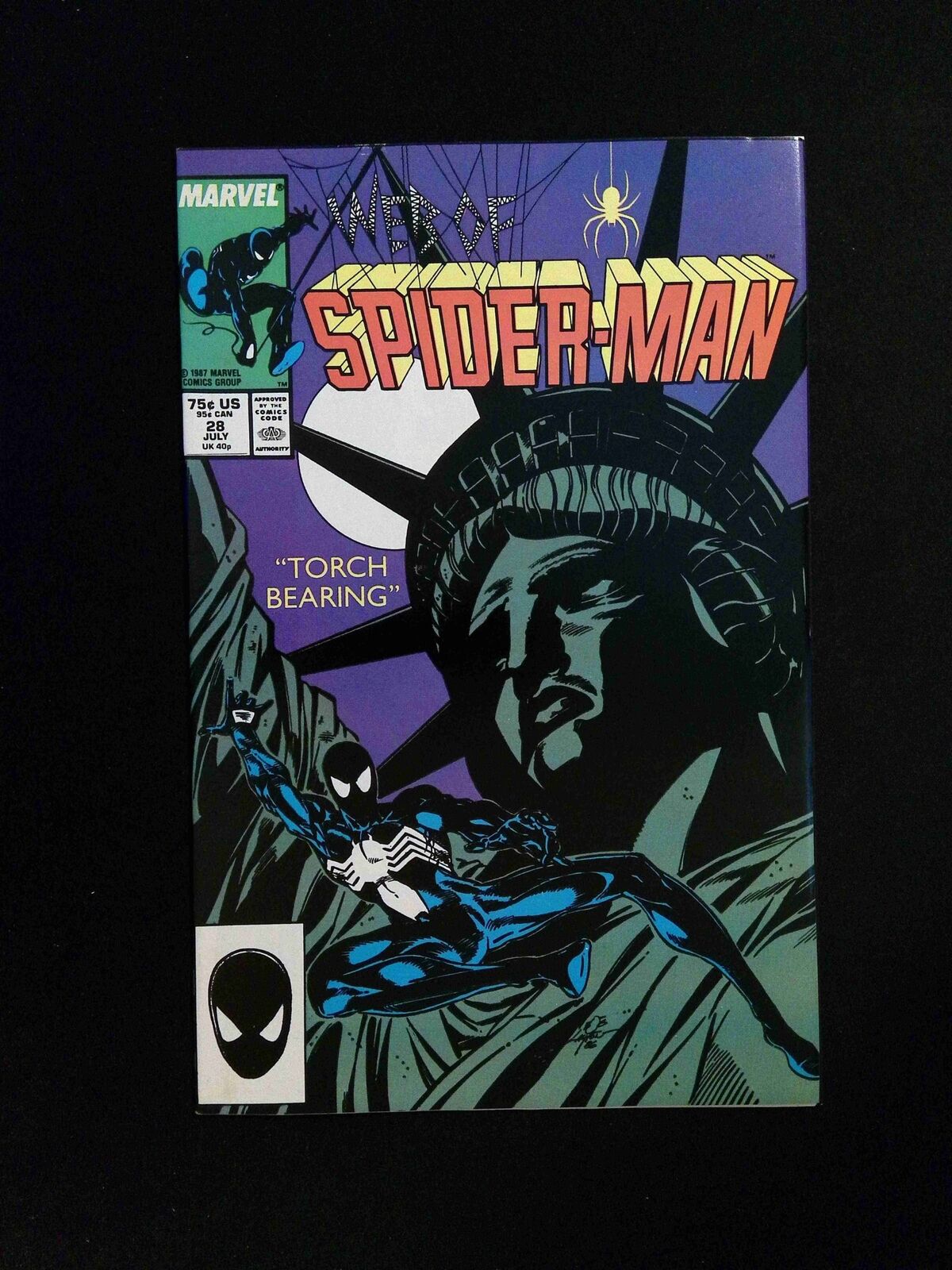 Web Of Spider-Man #28 Marvel Comics 1987 VF/NM