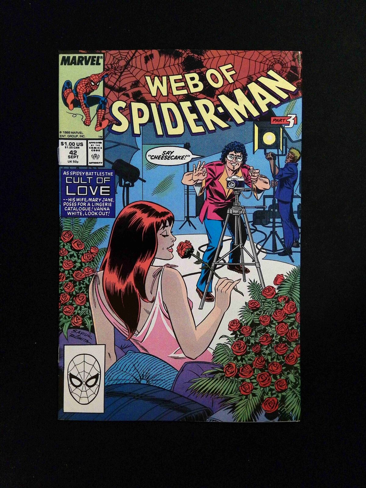 Web Of Spider-Man #42 Marvel Comics 1988 VF/NM