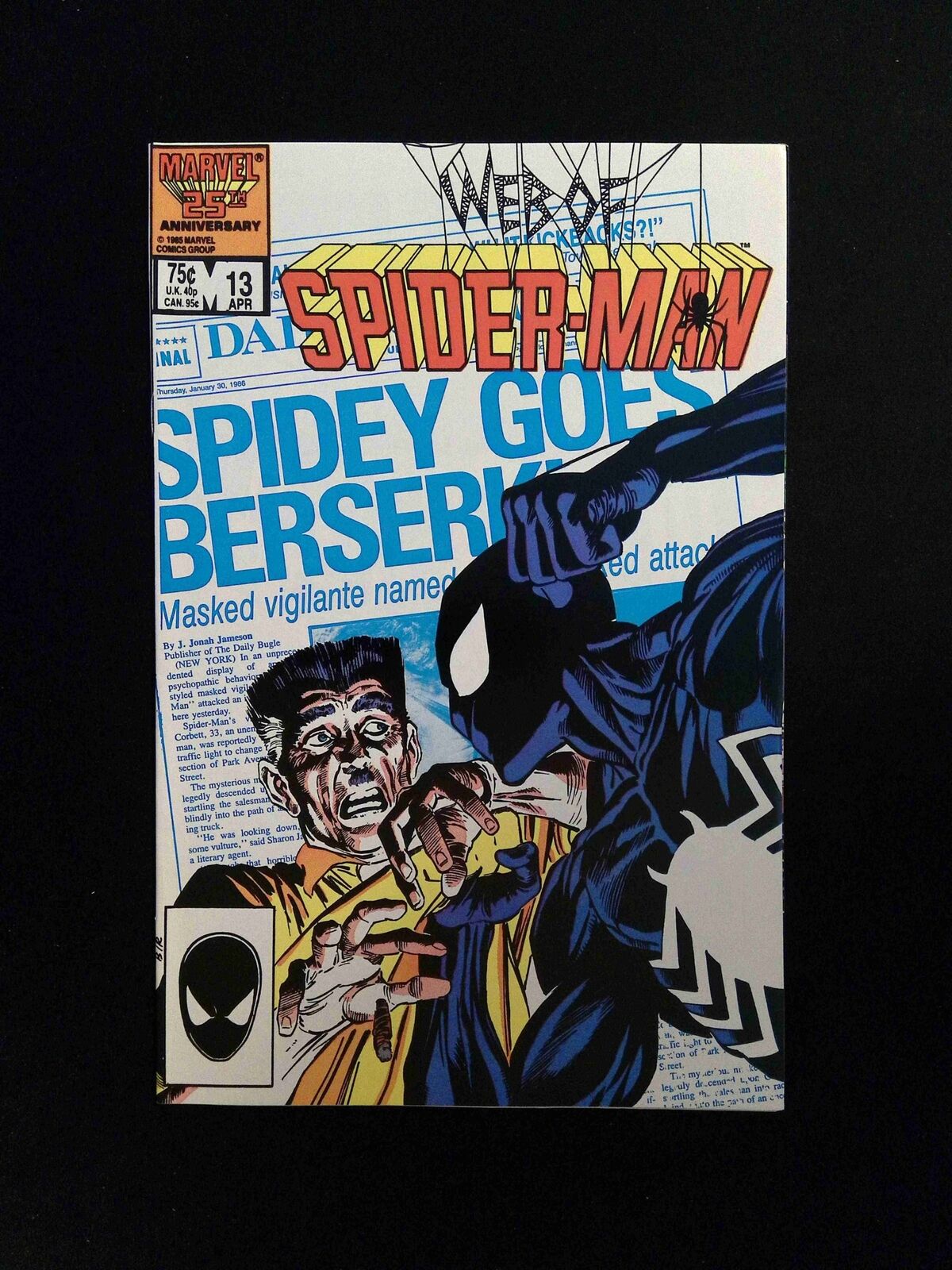Web Of Spider-Man #13 Marvel Comics 1986 VF/NM