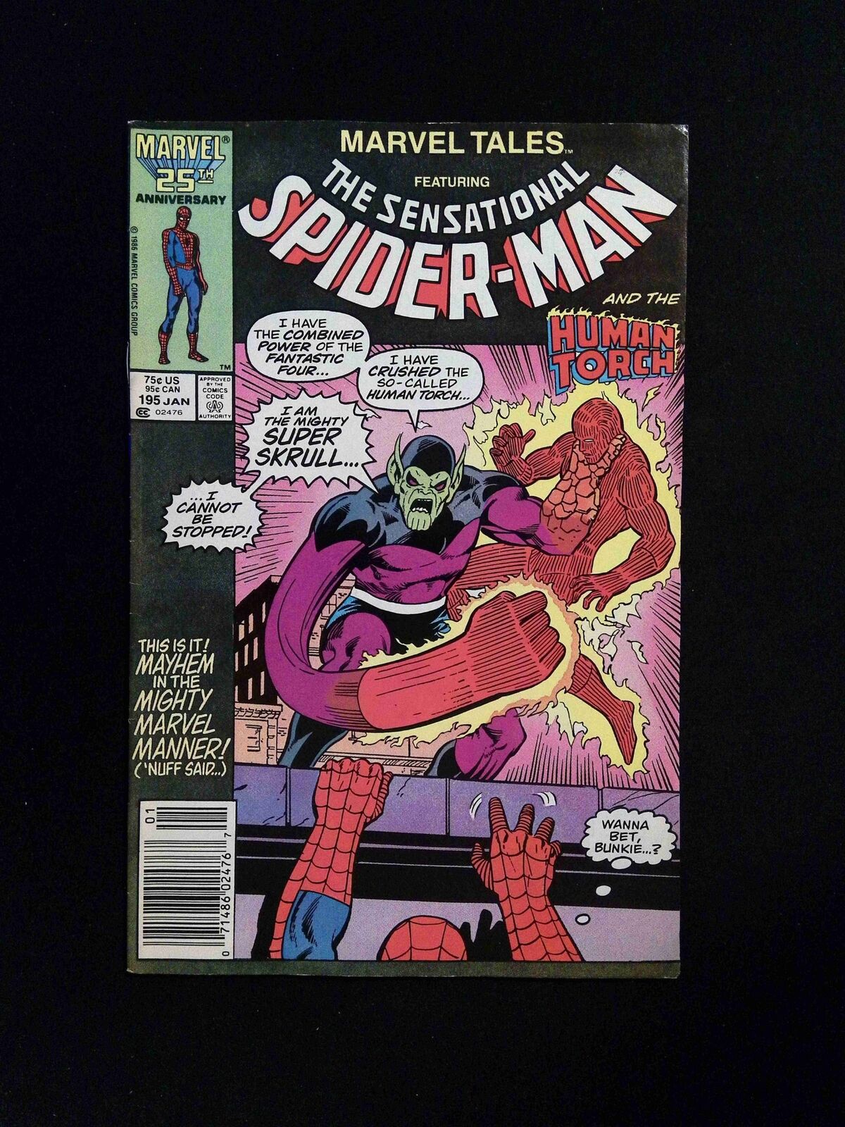 Marvel Tales #195 Marvel Comics 1987 VF- Newsstand