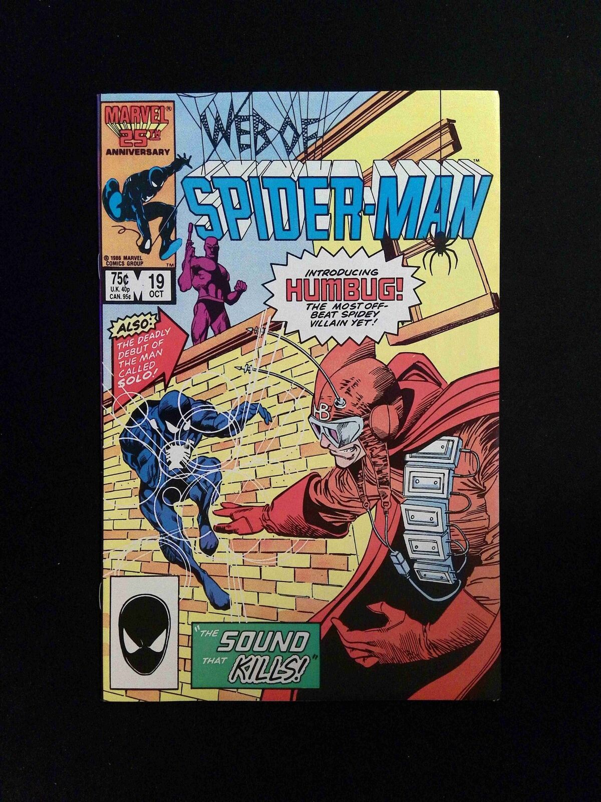 Web Of Spider-Man #19 Marvel Comics 1986 VF+