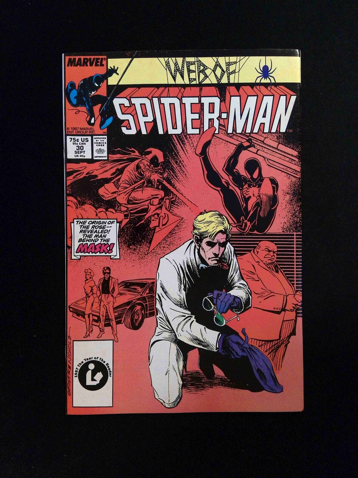 Web Of Spider-Man #30 Marvel Comics 1987 VF