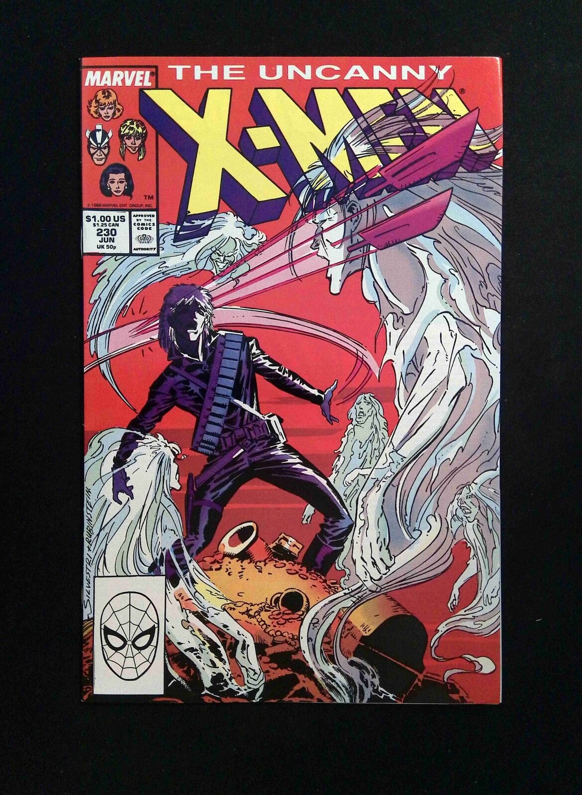 Uncanny X-Men #230 MARVEL Comics 1988 VF