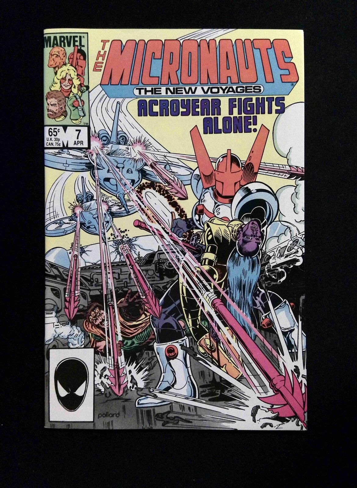 Micronauts The New Voyages #7 MARVEL Comics 1985 VF/NM