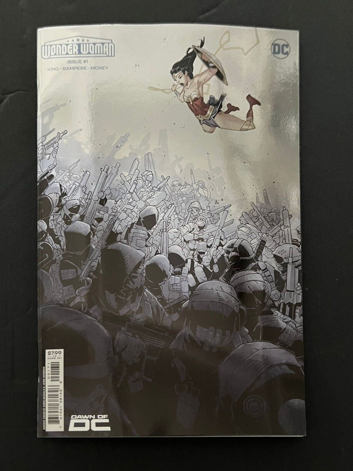 WONDER WOMAN #1F DC COMICS 2023 NM+ BACHALO FOIL VARIANT