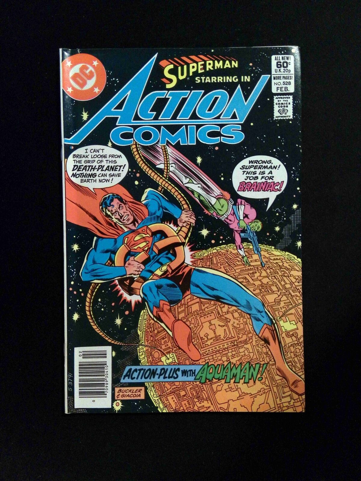 Action Comics #528 DC Comics 1982 VF NEWSSTAND