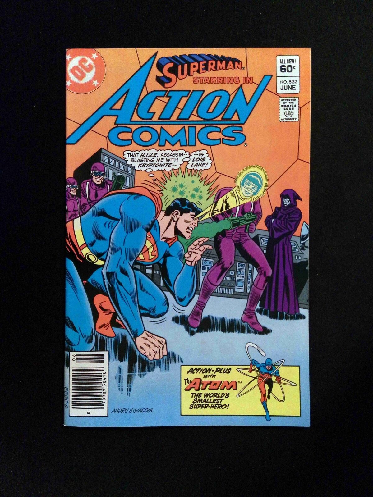 Action Comics #532 DC Comics 1982 FN/VF NEWSSTAND