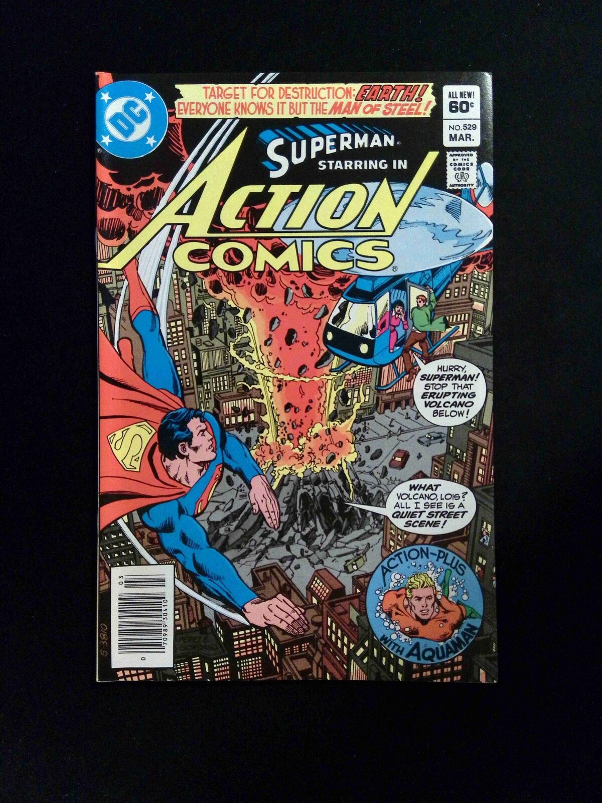 Action Comics #529 DC Comics 1982 VF+ NEWSSTAND