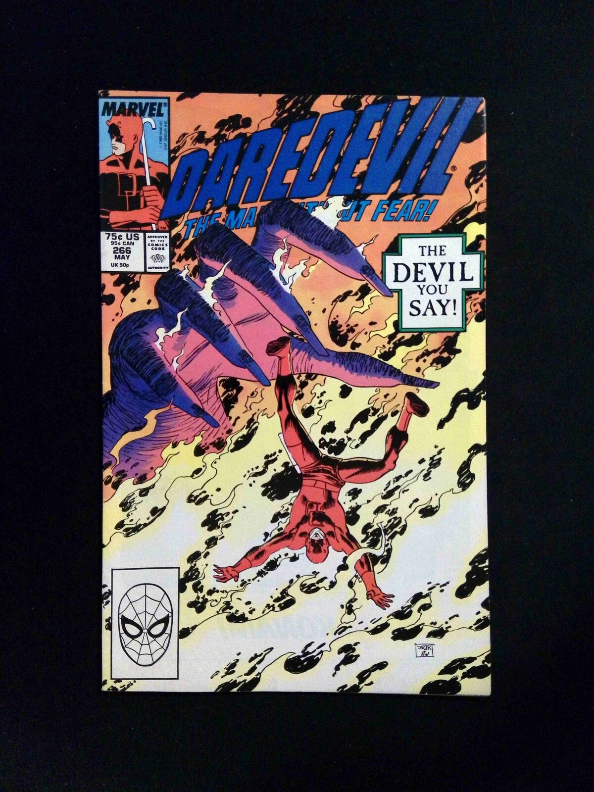 Daredevil #266 MARVEL Comics 1989 VF-