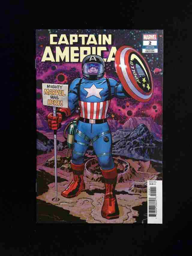 Captain America #2C (9TH SERIES) MARVEL Comics 2018 VF/NM KIRBY VARIANT