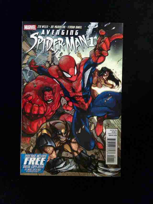 Avenging Spider-Man #1 MARVEL Comics 2012 VF+