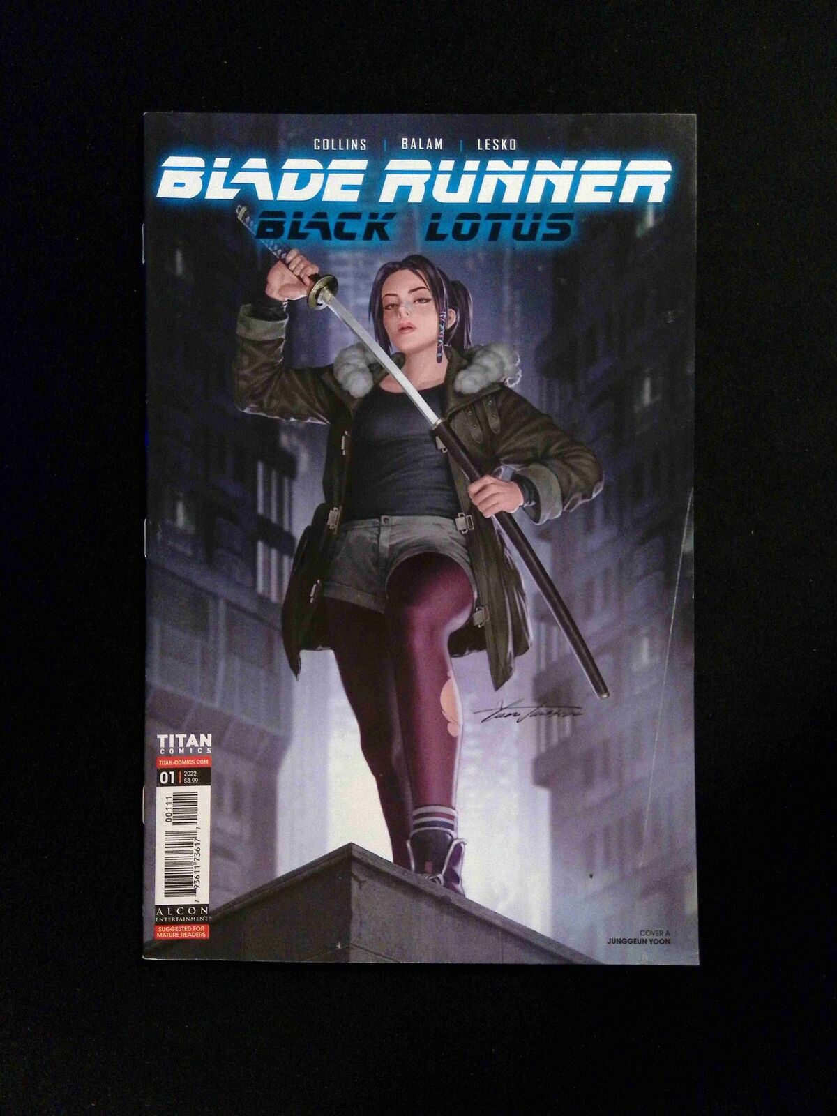 Blade Runner Black Lotus #1 TITAN Comics 2022 VF+