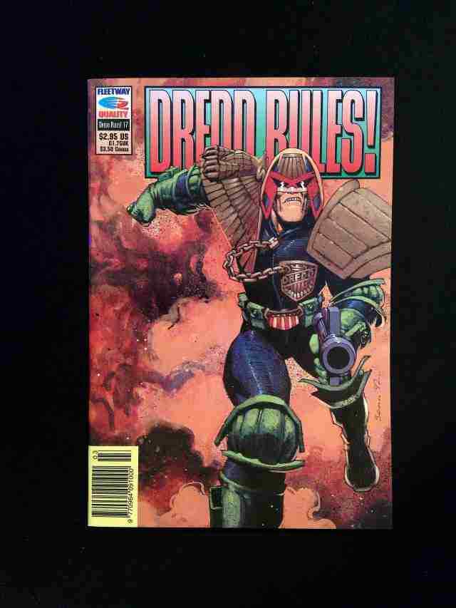 Dredd Rules #17 FLEETWAY Comics 1993 NM NEWSSTAND
