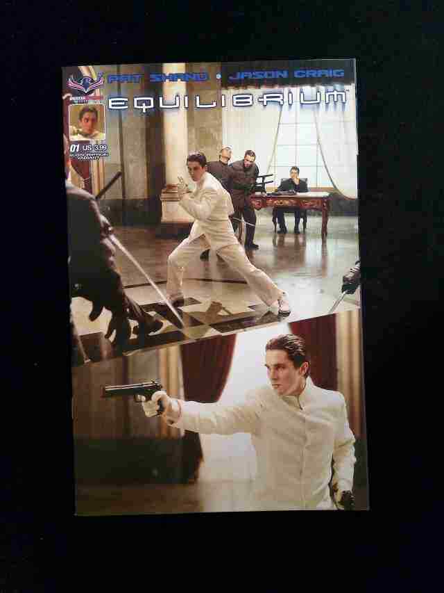 Equilibrium #1B AMERICAN MITHOLOGY Comics 2016 VF+ VARIANT COVER