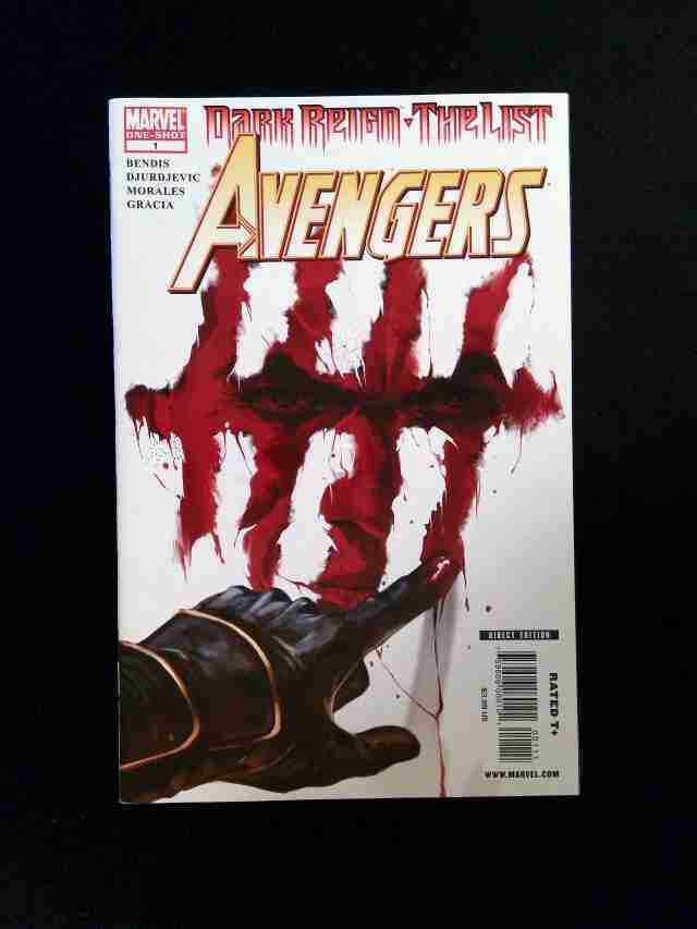 Dark Reign The List Avengers #1 MARVEL Comics 2009 VF+