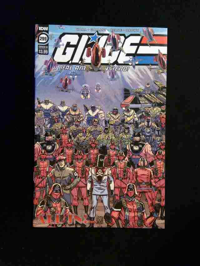 GI Joe A Real American Hero #299B IDW Comics 2022 NM