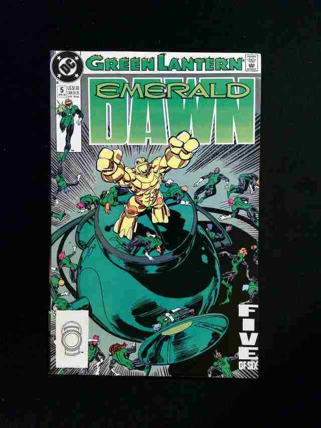 Green Lantern Emerald Dawn I #5 dc Comics 1990 VF-