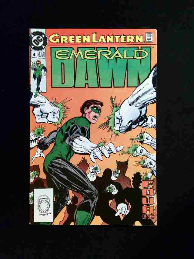 Green Lantern Emerald Dawn I #4 dc Comics 1990 VF