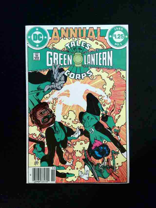 Green Lantern Tales Corps Annual #1 DC Comics 1985 VF NEWSSTAND