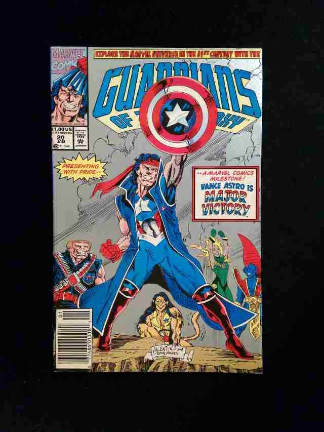 Guardians Of The Galaxy #20 MARVEL Comics 1992 VF- NEWSSTAND