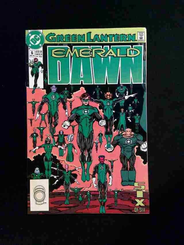 Green Lantern Emerald Dawn I #6 dc Comics 1990 VF-