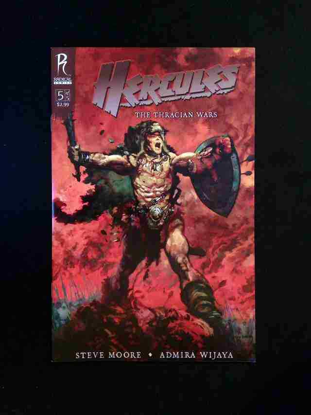 Hercules The Thracian Wars #5B RADICAL Comics 2008 VF/NM SUYDAM VARIANT