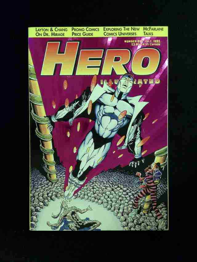 Hero Illustrated #1AU WARRIOR Comics 1993 VF