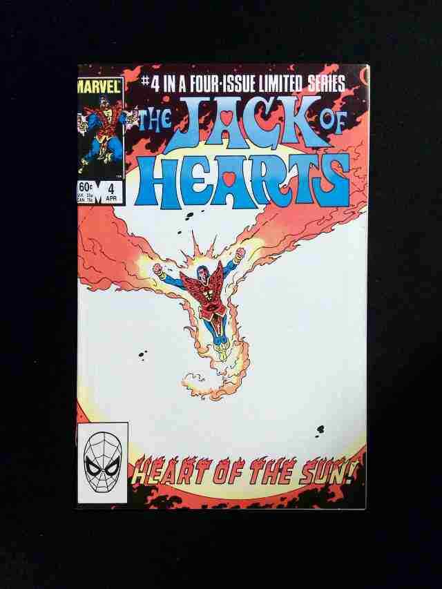 Jack Of Hearts #4 MARVEL Comics 1984 VF+