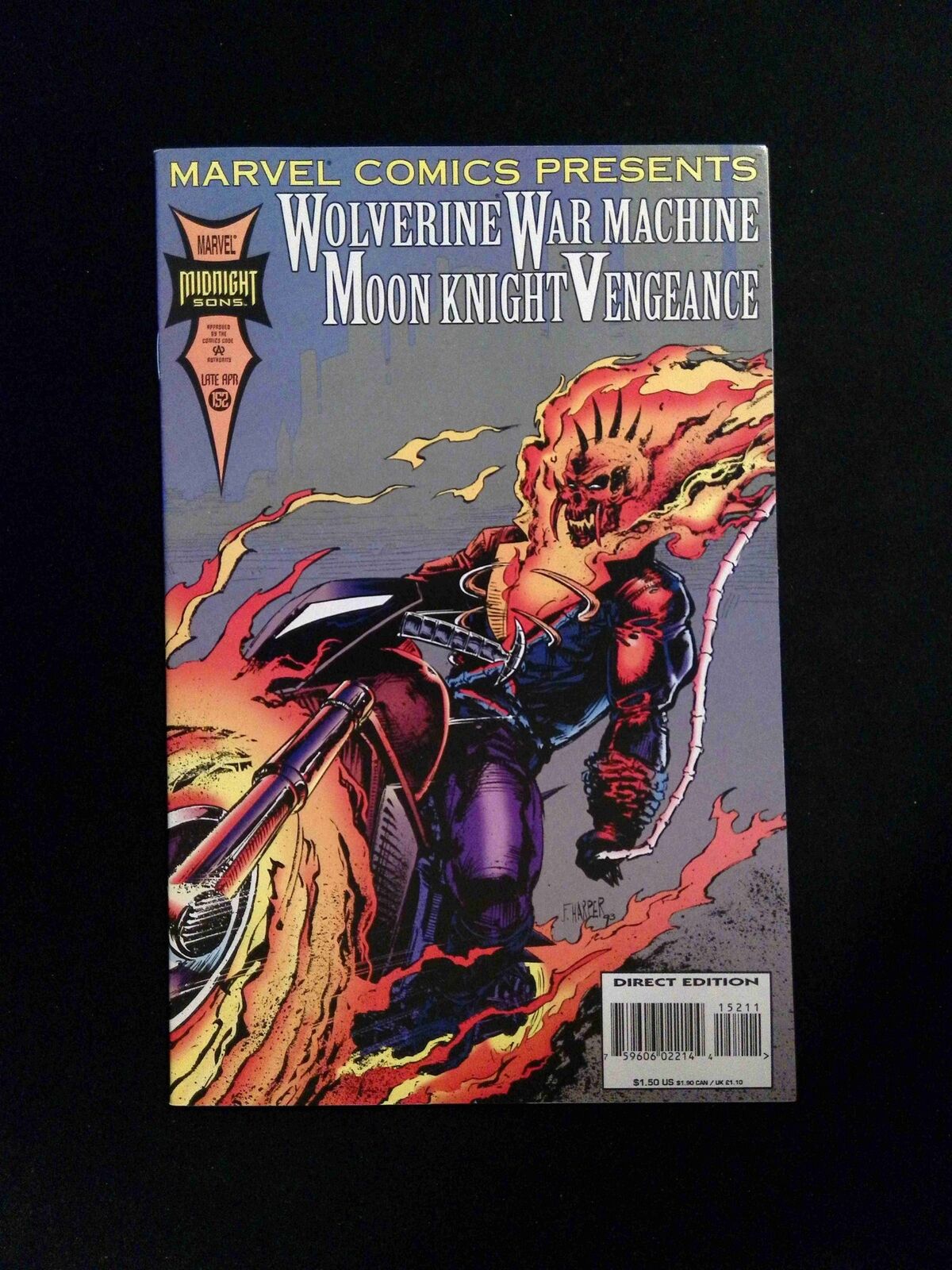Marvel Comics Presents #152 MARVEL Comics 1994 VF+