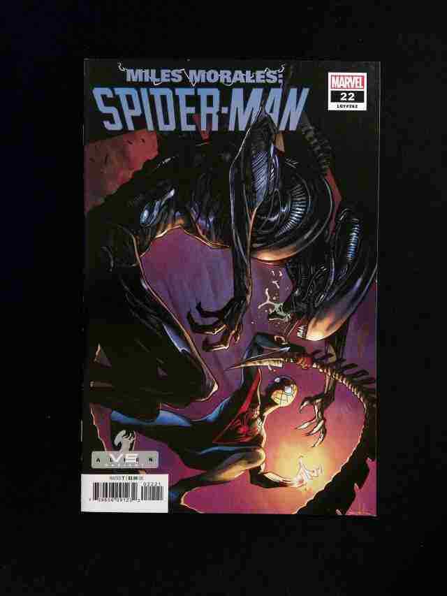 Miles Morales Spider-Man #22B MARVEL Comics 2021 VF/NM SCHITI VARIANT