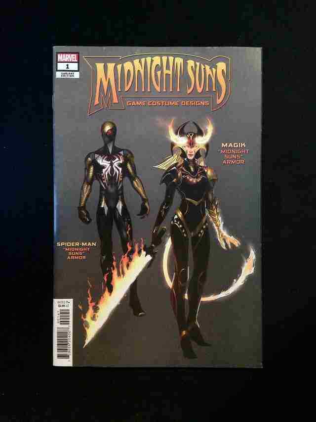 Midnight Suns #1D MARVEL Comics 2022 VF+ VARIANT COVER