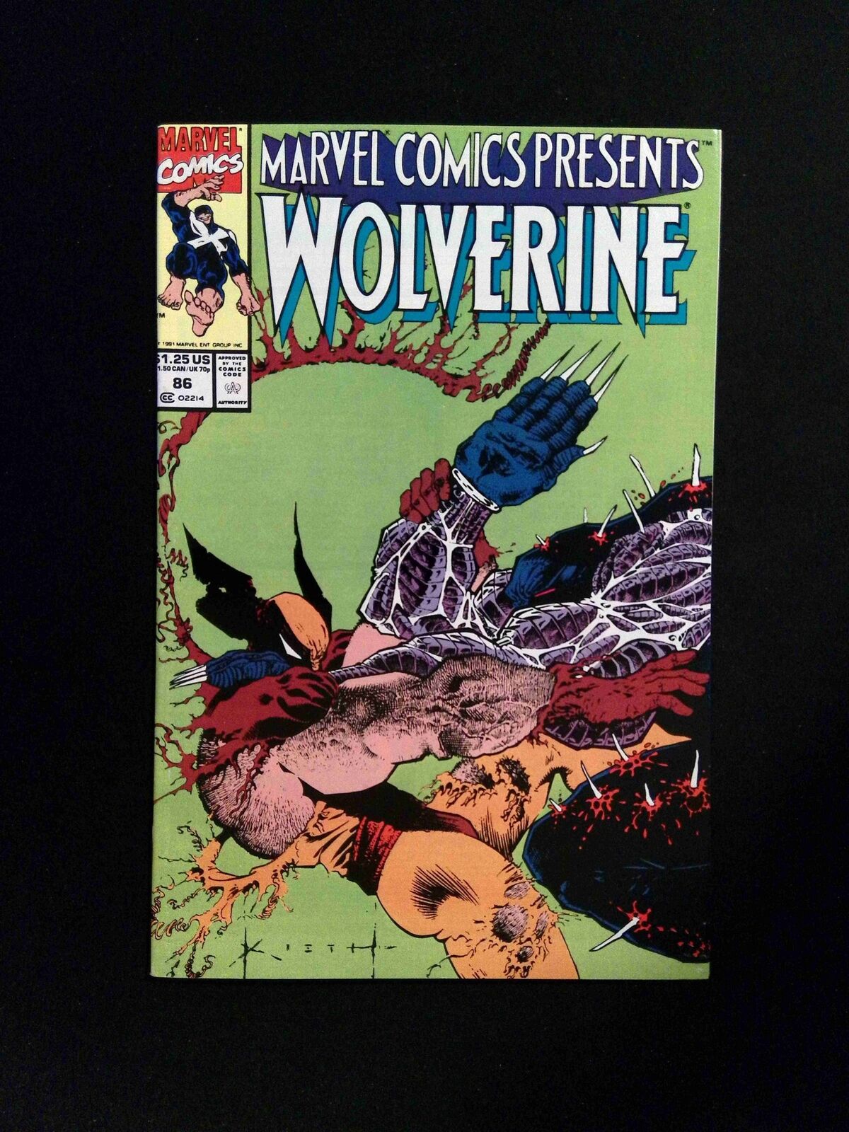 Marvel Comics Presents #86 MARVEL Comics 1991 VF