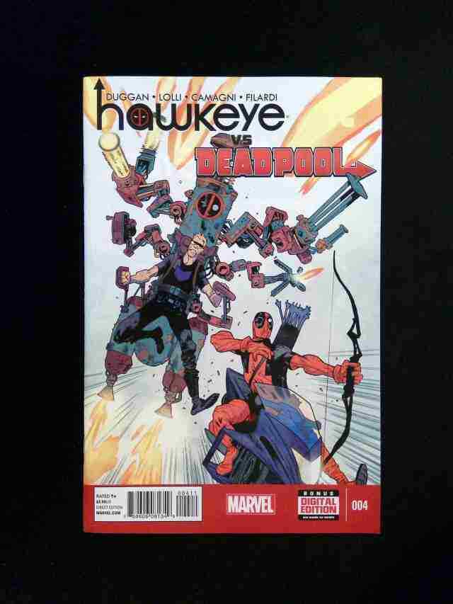 Hawkeye vs Deadpool #4 MARVEL Comics 2015 NM-