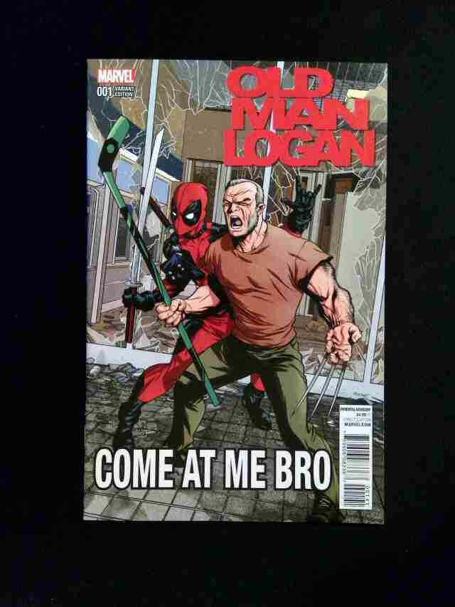 Old Man Logan #1C MARVEL Comics 2016 VF/NM MCKONE VARIANT