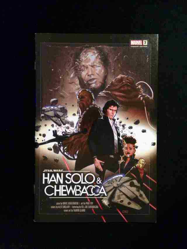 Han Solo And Chewbacca #7B MARVEL Comics 2022 VF/NM CLARKE VARIANT