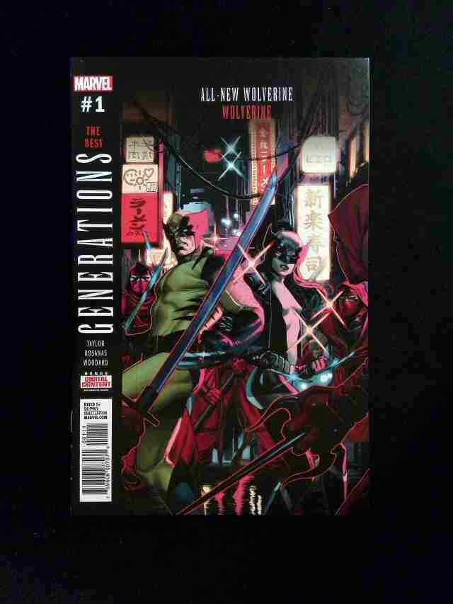 Generations Wolverine And All-New Wolverine #1 MARVEL Comics 2017 VF/NM