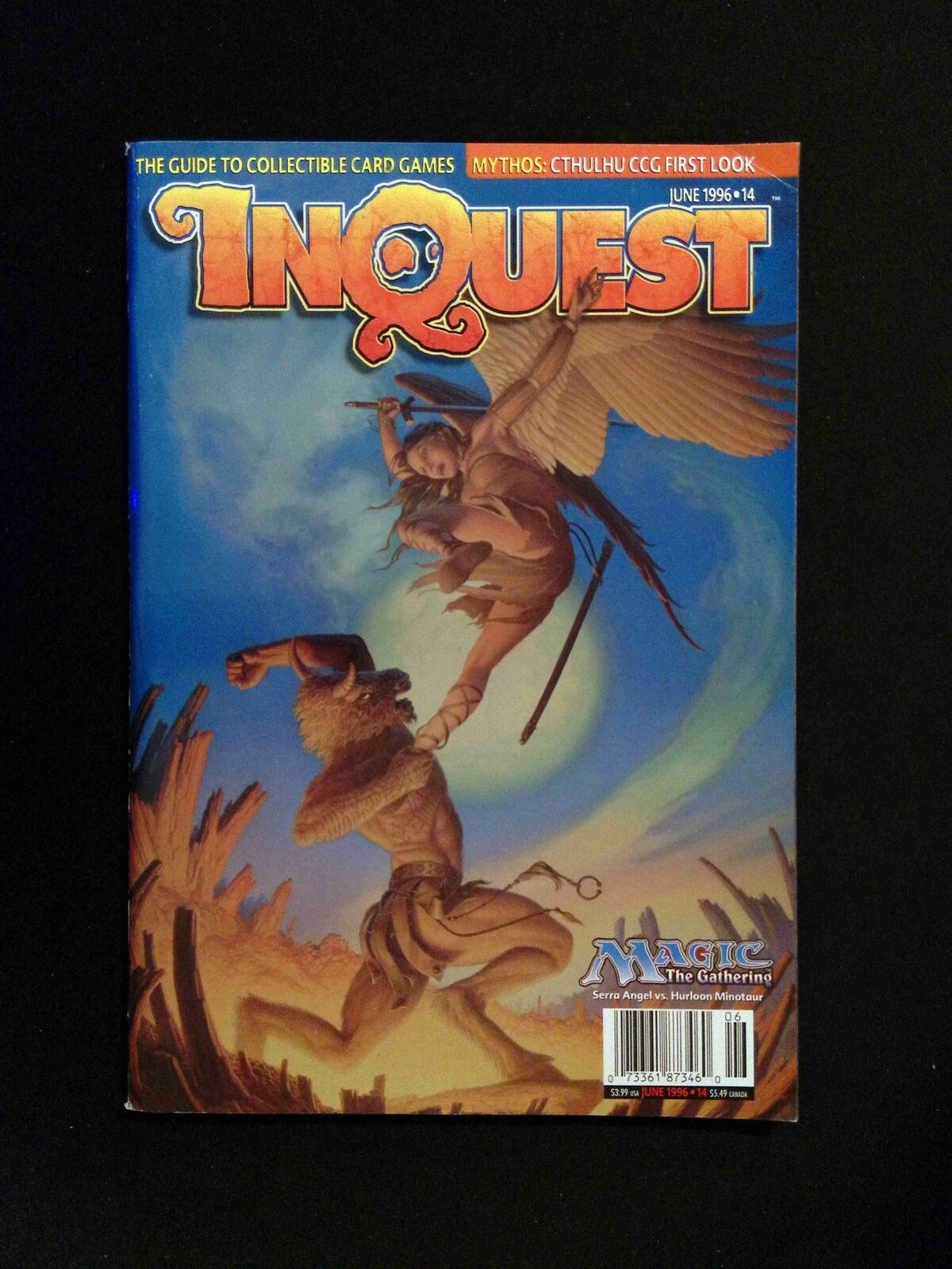 Inquest #14 MAGIC Comics 1996 VF+ NEWSSTAND