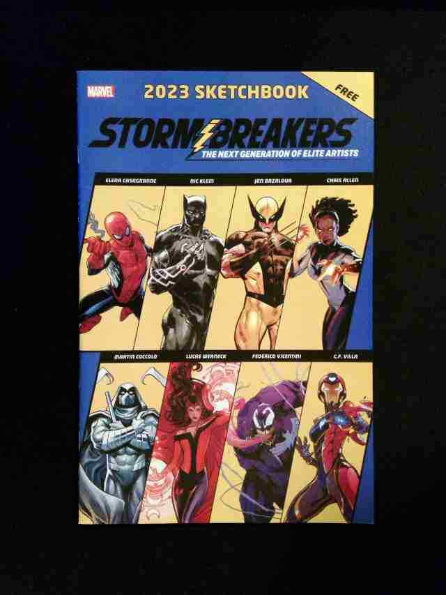 Stormbreakers Sketchbook #2023 MARVEL Comics 2023 NM