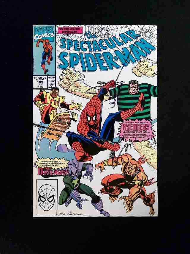 Spectacular Spider-Man #169 MARVEL Comics 1990 FN/VF