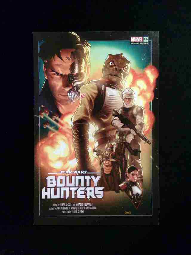 Stars Wars Bounty Hunters #28C MARVEL Comics 2023 VF/NM CLARKE VARIANT