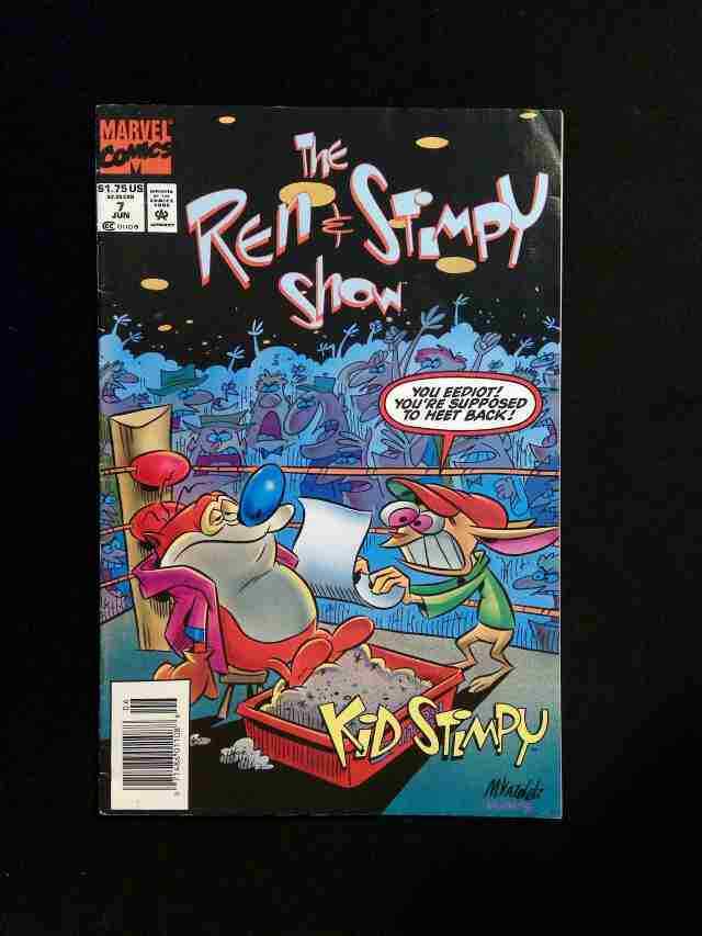 Ren And Stimpy Show #7 MARVEL Comics 1993 FN/VF NEWSSTAND