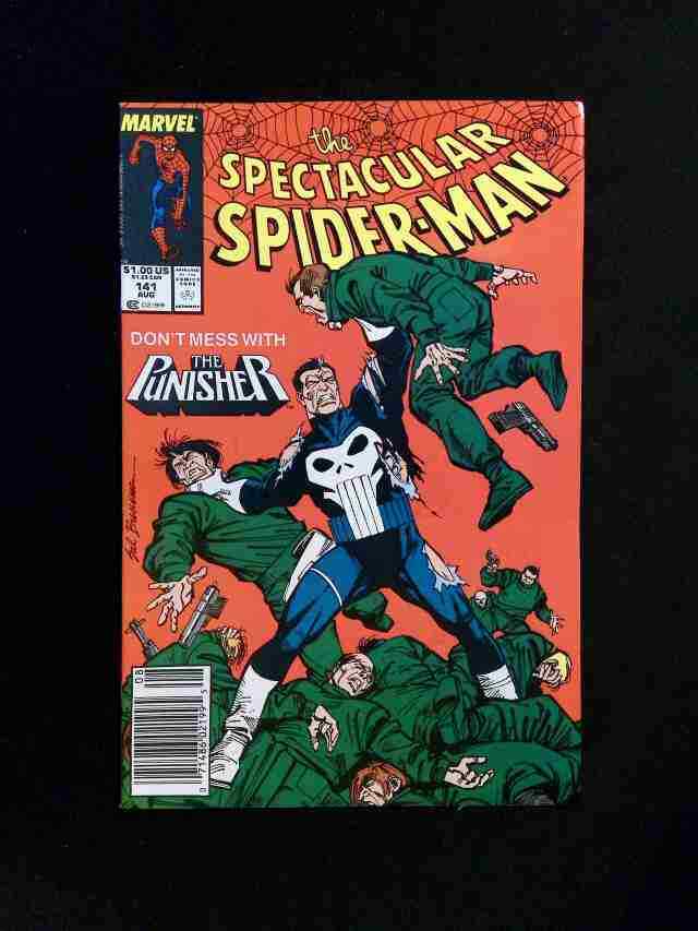 Spectacular Spider-Man #141 MARVEL Comics 1988 VF NEWSSTAND