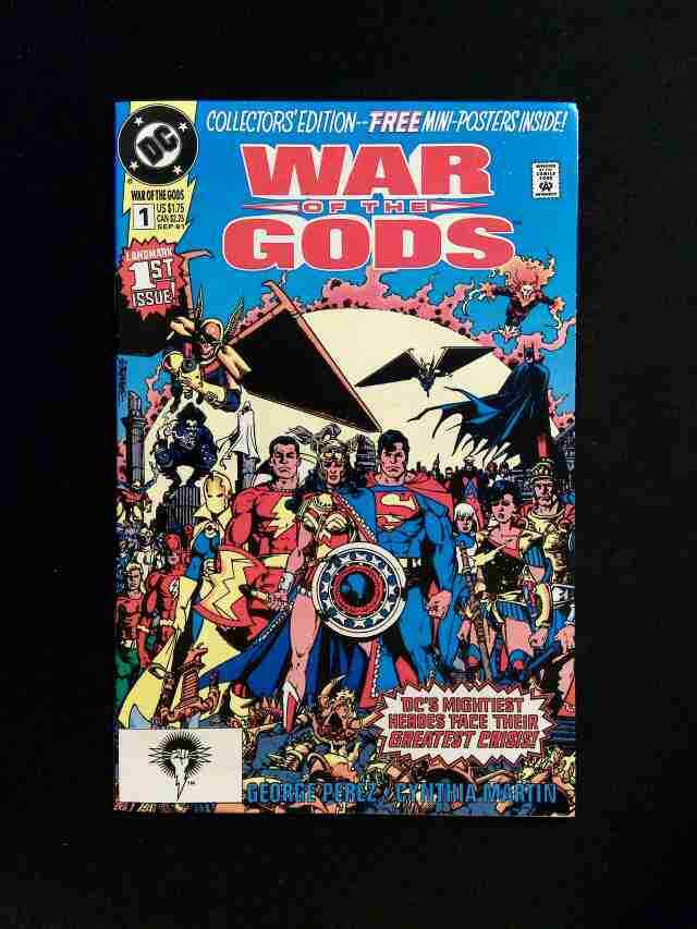 War Of The Gods #1D DC Comics 1991 VF/NM VARIANT COVER