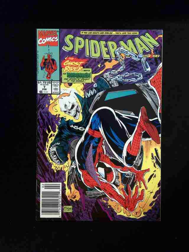 Spider-Man #7 MARVEL Comics 1991 VF/NM NEWSSTAND
