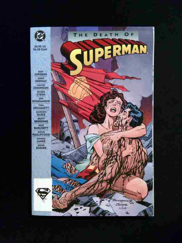 Superman Death Of Superman TPB 1st Edition #1-1ST DC Comics 1993 NM
