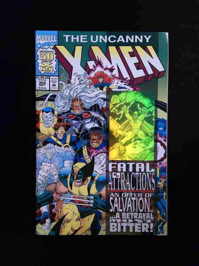 Uncanny X-Men #304 MARVEL Comics 1993 NM+
